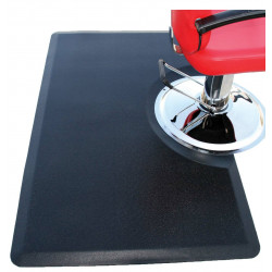 Traditional Black Salon Mat