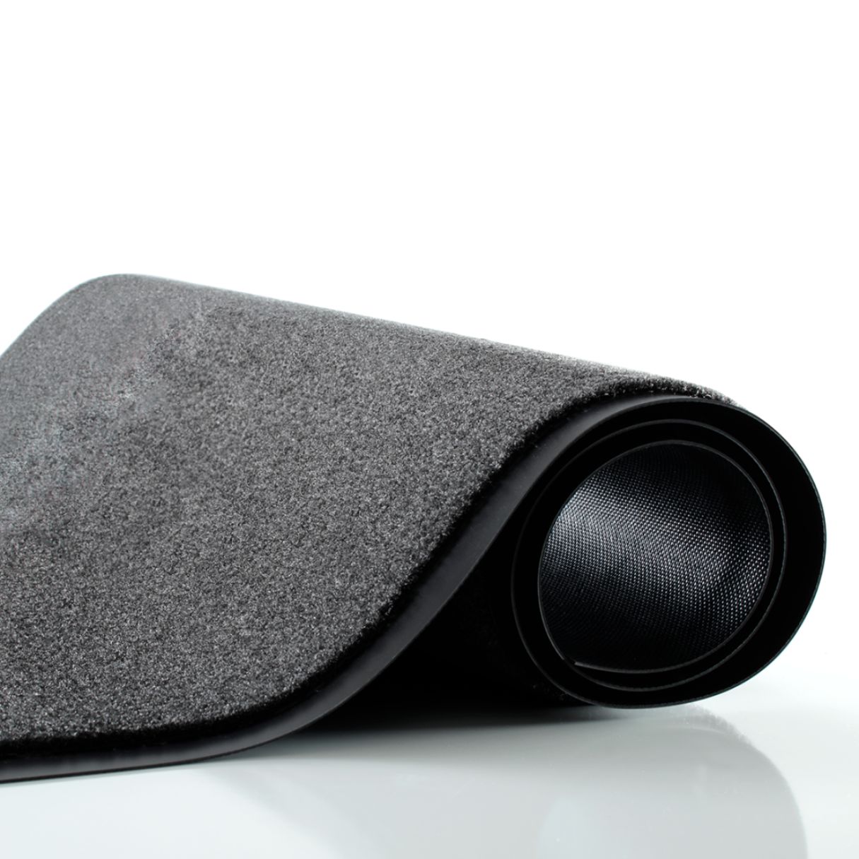 Classic Olefin Entrance Mats rolled up