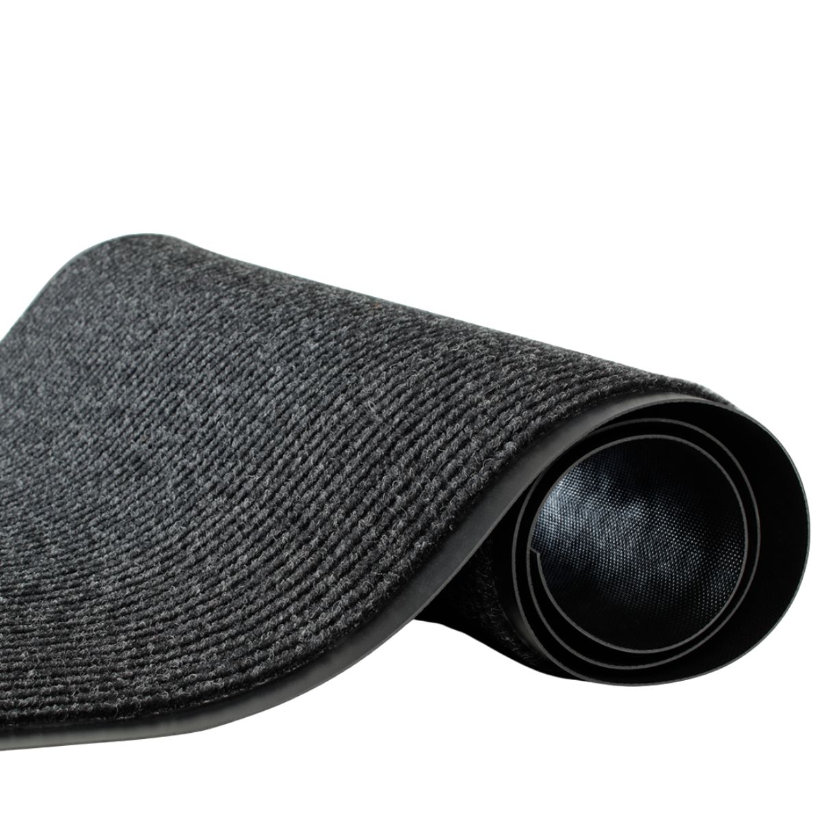 Ribbed entrance mats roll