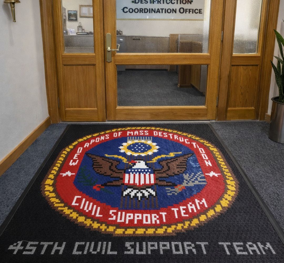 Vinyl link logo mats – in use-a (1)