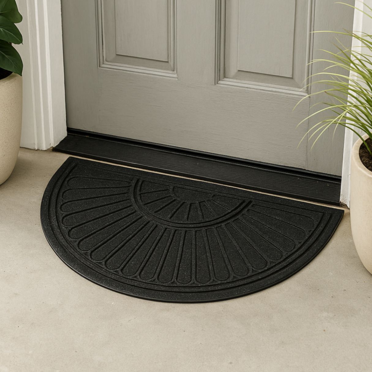 Watergurad Half rounded mats-charcoal