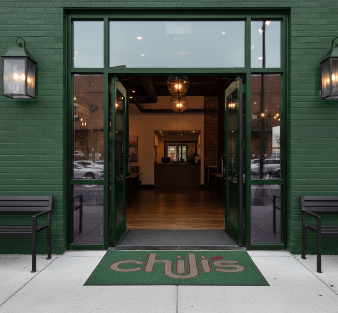 Waterhog Inlay logo mats – in use (1)