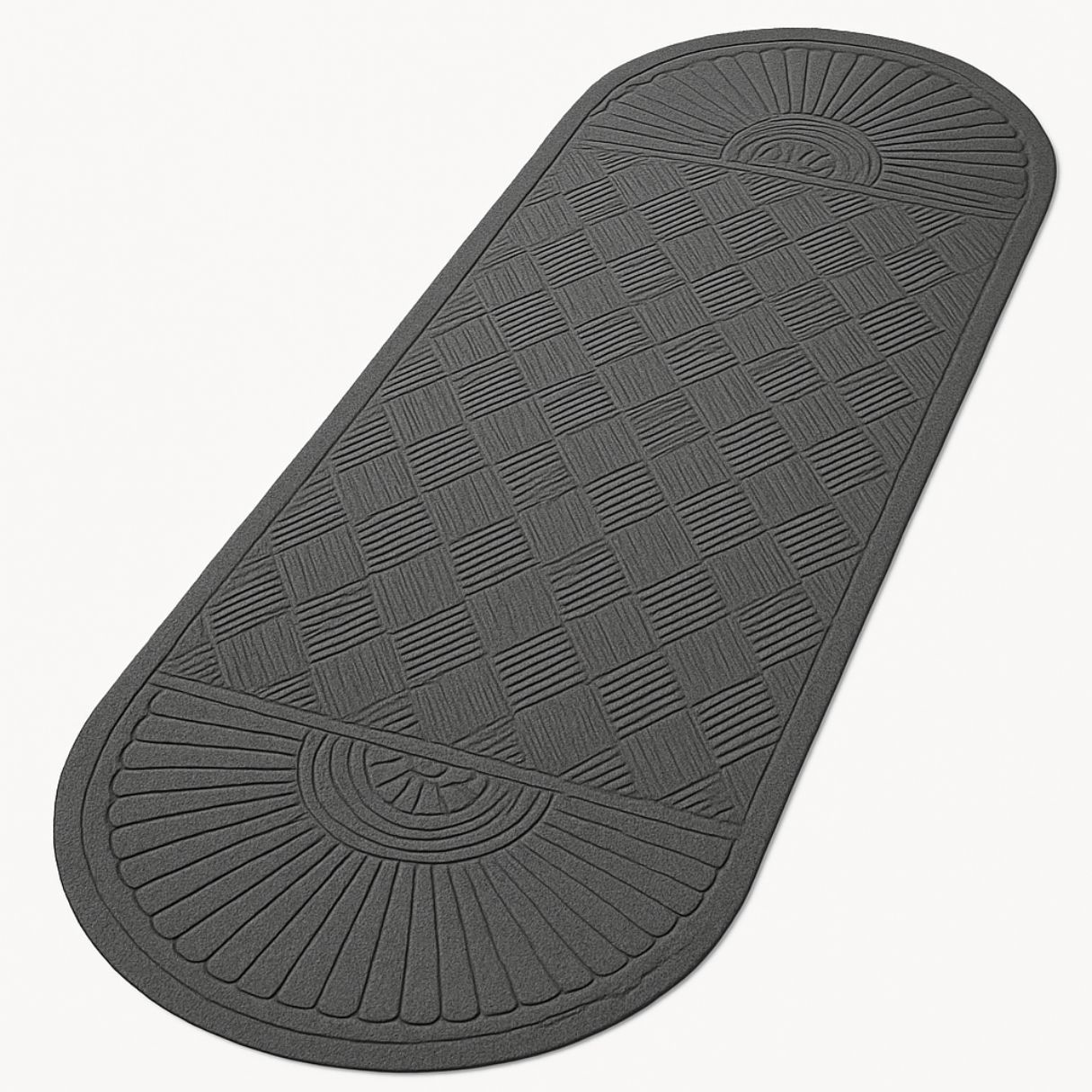 waterguard two end round mat isolated